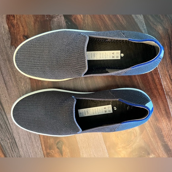 Rothy's The Sneaker Women’s Size 9.5US Steel Grey Slip On Knit Shoes - Picture 3 of 8